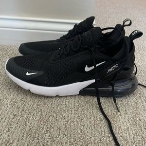 Nike Air Max 270 Black White Mens 12